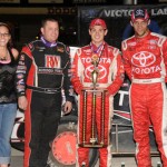 Larson is Top USAC Midget Gun on Dodge City Night One!