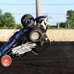 Danny Stratton takes 2nd victory of season in POWRi National Midgets at Lincoln