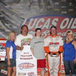 Russell, Bone Jr., Miller and Carter in Lucas Oil Speedway Victory Lane! Russell, Bone Jr., Miller and Carter in Lucas Oil Speedway Victory Lane!