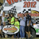 QUINCY, IL (Aug 14, 2012) – 13-year-old, Jake Griffin not only won another Asphalt Open Wheel Modified feature over the weekend, but he also claimed his first career Dirt Super Late Model victory.