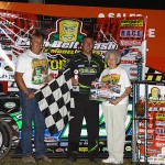 SPRING VALLEY, MINN (Sept 1, 2012) – Chad Simpson pulls out a feature win in the Corn Belt Clash Late Model Series at Deer Creek Speedway!