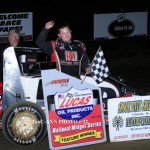 Kuhn takes 21st victory in POWRi National Midgets in Knowles Memorial at Spoon River