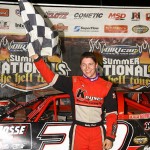 Bobby Pierce gets his first win UMP Dirtcar Summer Nationals win at Lincoln Speedway Bobby Pierce gets his first win UMP Dirtcar Summer Nationals win at Lincoln Speedway
