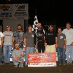 Like lightning, Springsteen streaks to Deery Series checkers at West Liberty