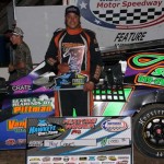 Caution opens door for Cordes in XSAN Hawkeye Dirt Tour at Indee