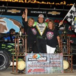 Bloomquist Charges Through The Field At Eldora Speedway To Claim Fourth Career World 100 Victory Bloomquist Charges Through The Field At Eldora Speedway To Claim Fourth Career World 100 Victory