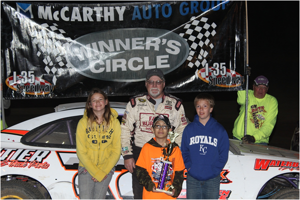 “Hollywood” Dean Wray #77 USRA Stock Car Winner