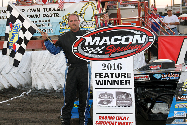 Modifieds Mike Harrison -- Photo by Jim Denhamer