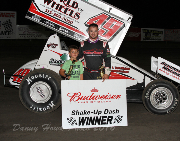 Josh Schneiderman won the Shake-up Dash