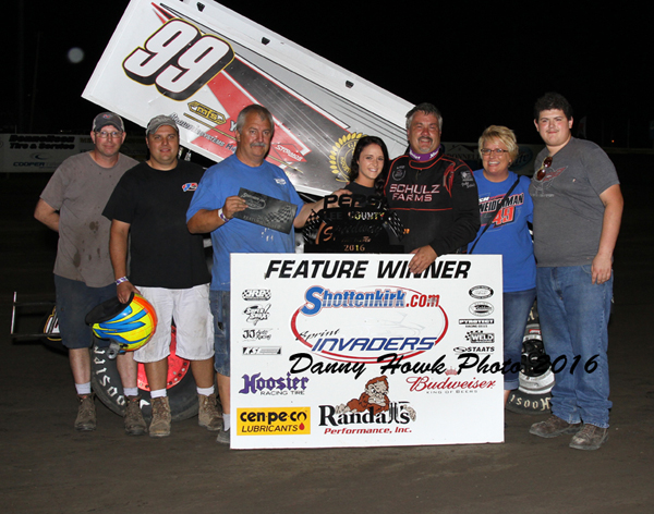 Photo: John Schulz topped a tough field in Donnellson Friday night (Danny Howk Photo)