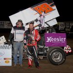 Josh Schneiderman Coasts to Sprint Invaders “Family” Win at Lee County Speedway!
