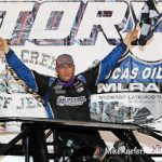 CHAD SIMPSON CAPTURES MLRA CHECKERS IN DAVENPORT SPEEDWAY THRILLER CHAD SIMPSON CAPTURES MLRA CHECKERS IN DAVENPORT SPEEDWAY THRILLER
