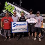 Cody Wehrle Wins Second Career Sprint Invaders Feature at the Benton County Speedway!