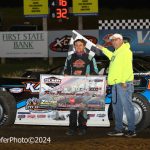 Dylan Thornton wins SLMR Super Late Model Series