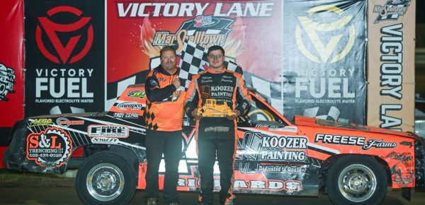 IMCA Hobby Stock Dillon Richards wins at Marshalltown