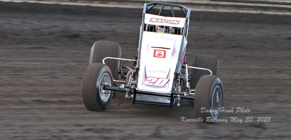 Brady Bacon Notches USAC Win #61 at Knoxville Friday!