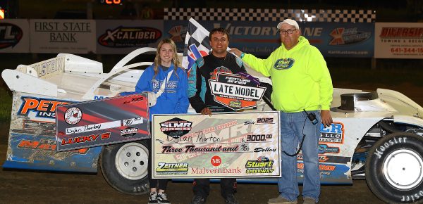 Dylan Thornton wins Super Late Model feature at Stuart