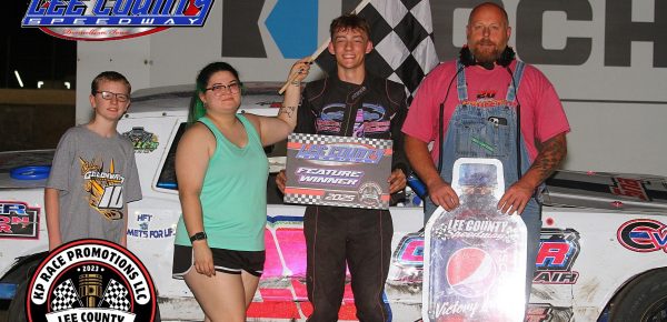 Tucker Richardson gets Hobby Stock win at Lee County Speedway!